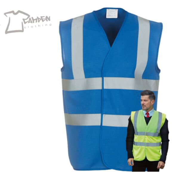 Hi-vis 2-band-and-braces waistcoat (HVW100) Thumbnail