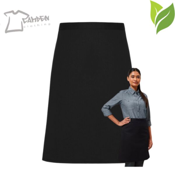 Cotton waist apron, organic and Fairtrade certified Thumbnail