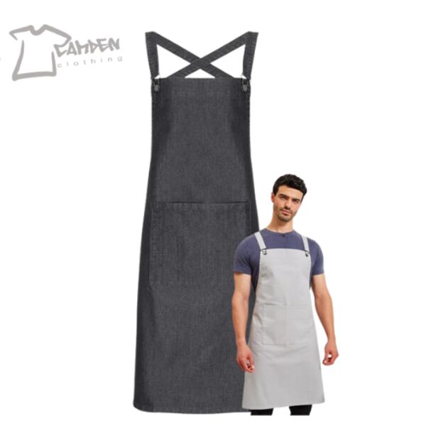 Cross back 'barista' bib apron Thumbnail