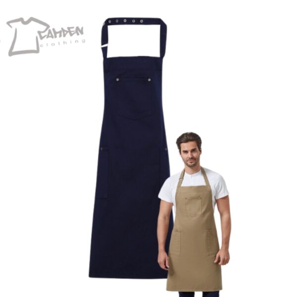 Chino cotton bib apron Thumbnail
