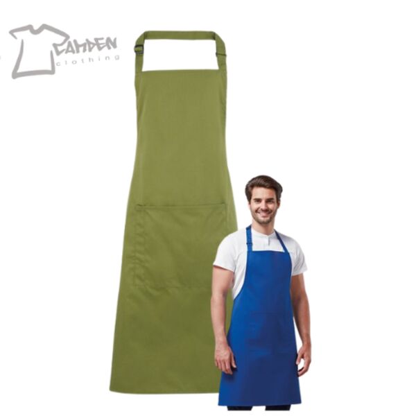 Colours bib apron with pocket Thumbnail