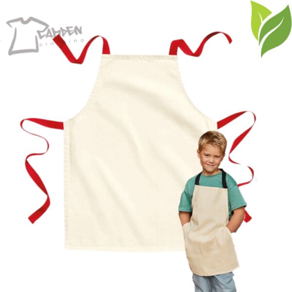 Fairtrade cotton junior craft apron Thumbnail