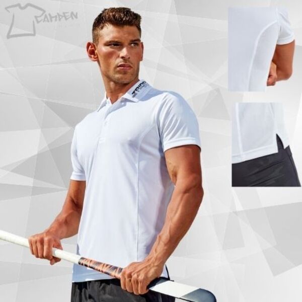 TriDri® panelled polo Thumbnail