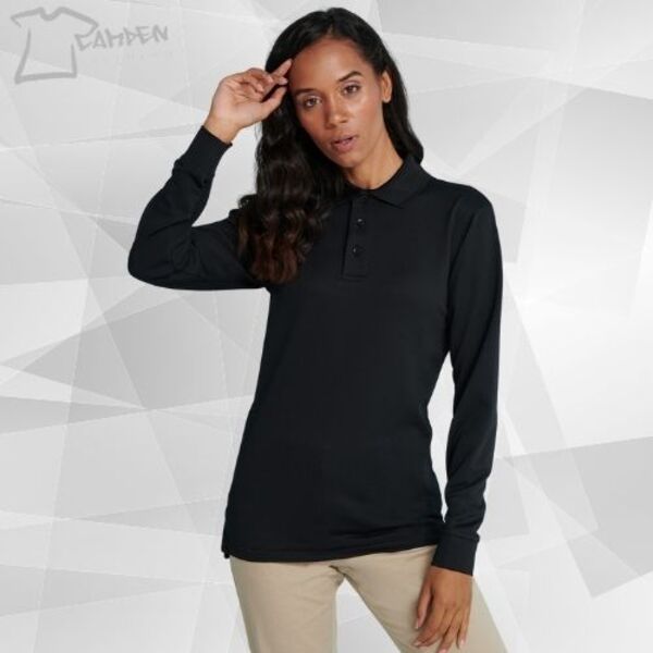 Long sleeve Coolplus® polo shirt Thumbnail