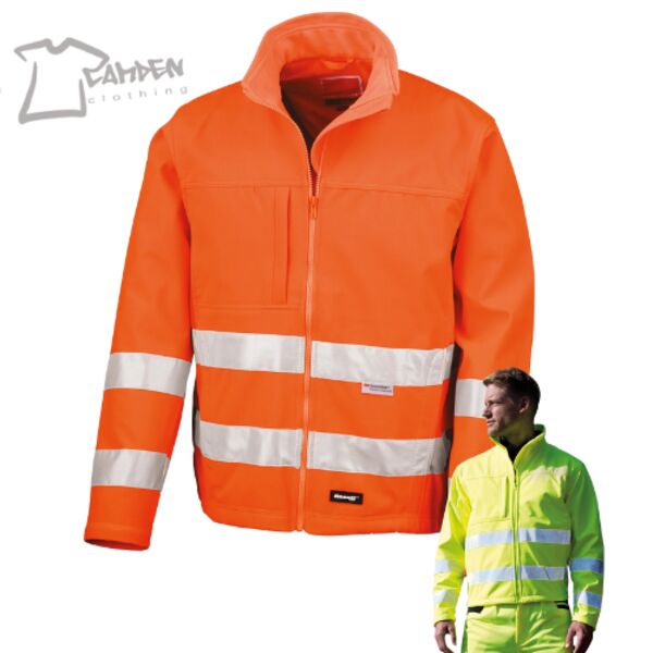 High-viz softshell jacket Thumbnail