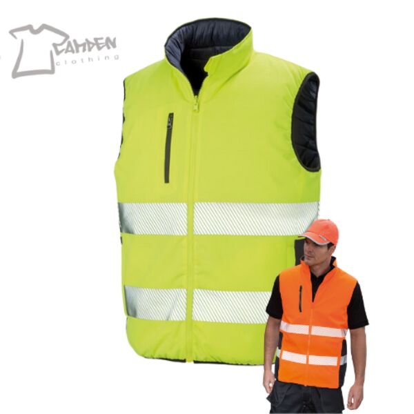 Reversible soft padded gilet Thumbnail
