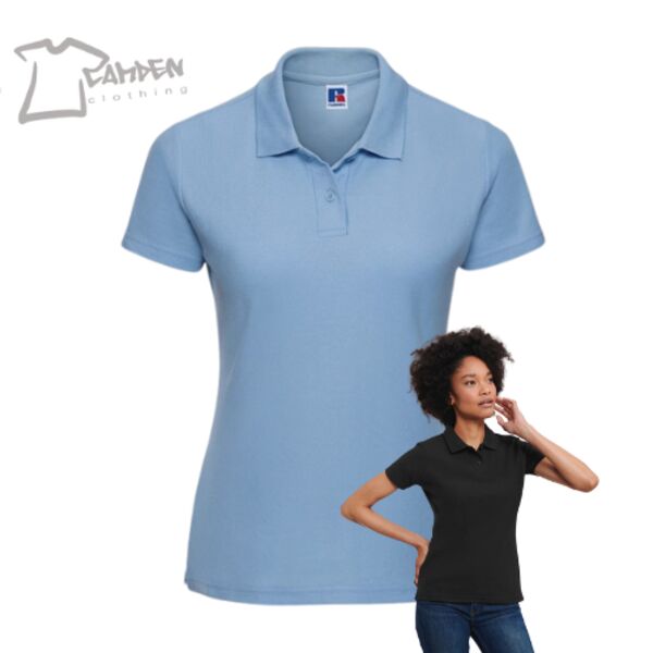 Women's classic polycotton polo Thumbnail