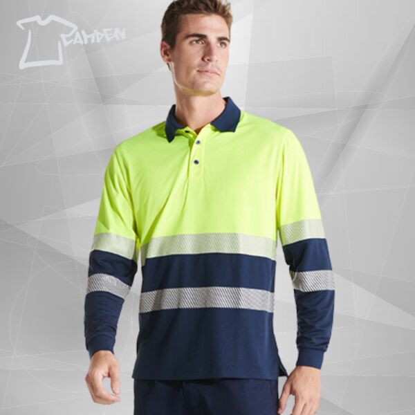 VEGA High-vis Tech long sleeve polo shirt Thumbnail