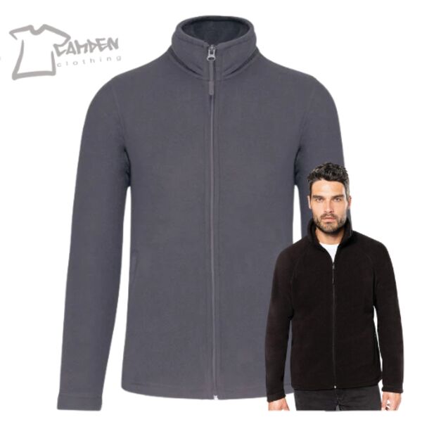 Zip-through microfleece jacket Thumbnail