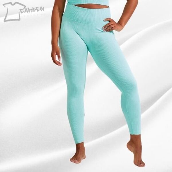 Women's TriDri® ribbed seamless 3D fit multi-sport leggings Thumbnail