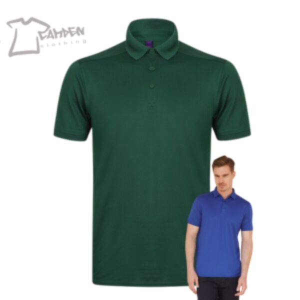 Stretch polo shirt with wicking finish (slim fit) Thumbnail