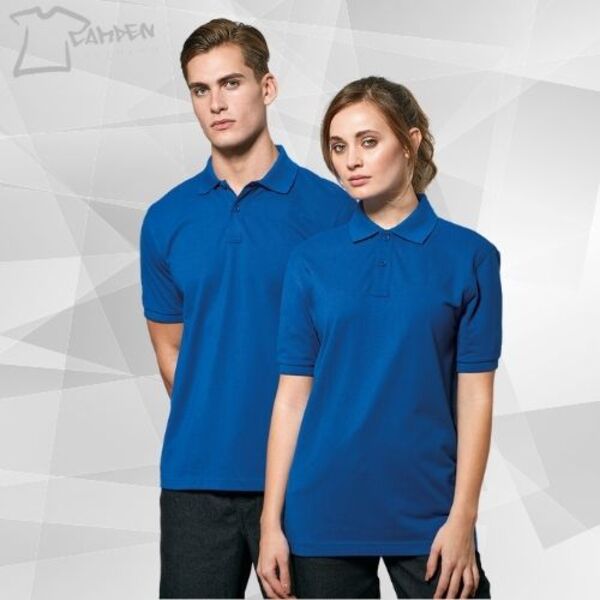 Unisex short sleeve polo shirt, powered by HeiQ Viroblock Thumbnail