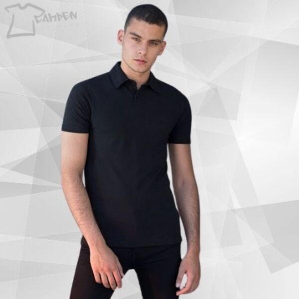 Short sleeve stretch polo Thumbnail