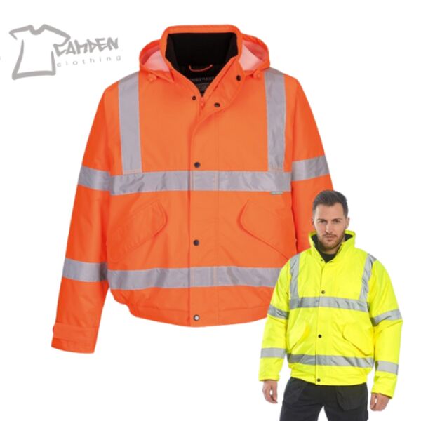Hi-vis bomber jacket (S463/S226) Thumbnail