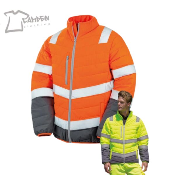 Soft padded safety jacket Thumbnail