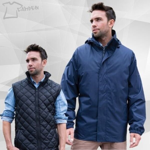 Core 3-in-1 jacket with quilted bodywarmer Thumbnail