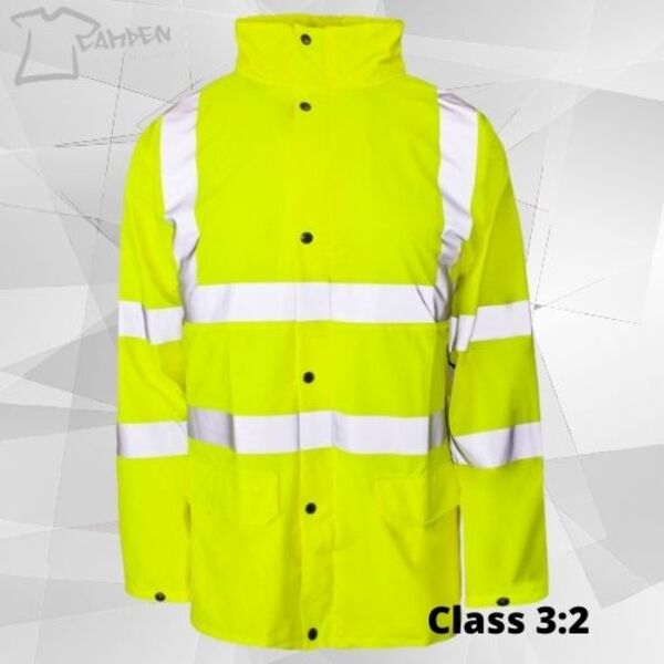 Stormflex HV PU Jacket Breathable Yellow  Thumbnail