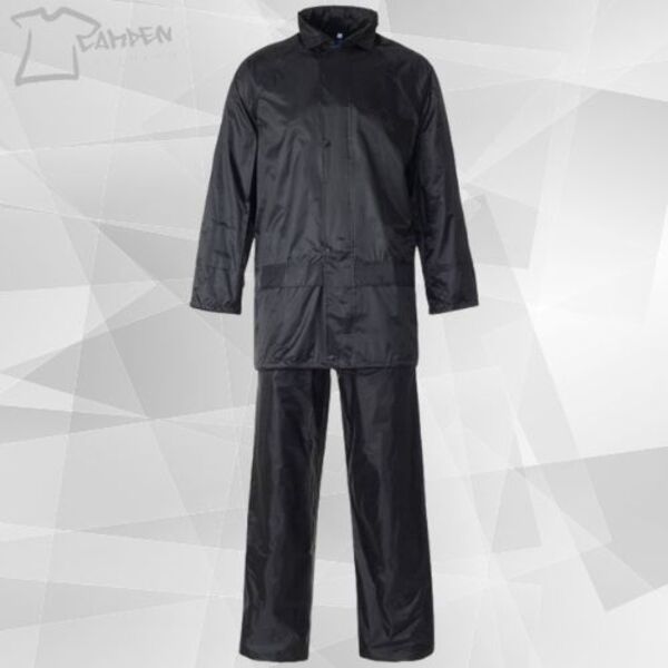 Rainsuit Polyester/pvc 170T Black  Thumbnail