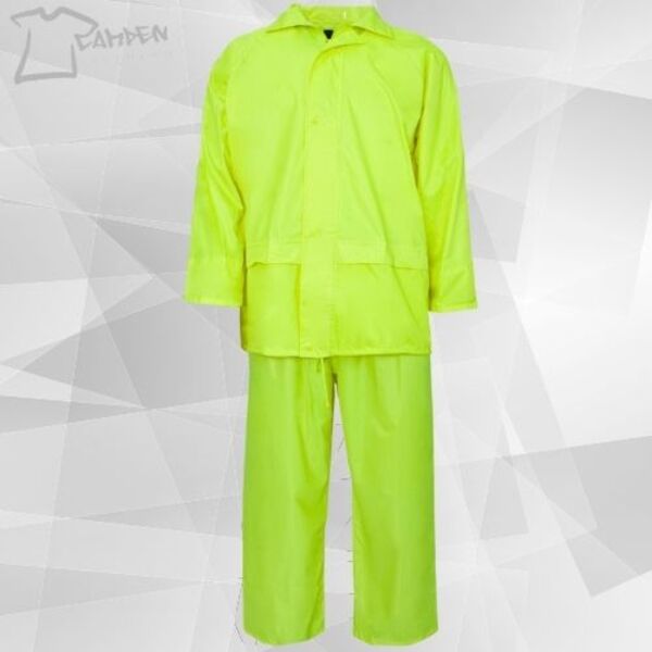Rainsuit Polyester/pvc 170T Fluo Yellow Thumbnail
