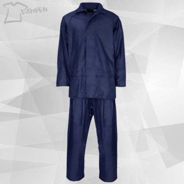 Rainsuit Polyester/pvc 170T Navy  Thumbnail