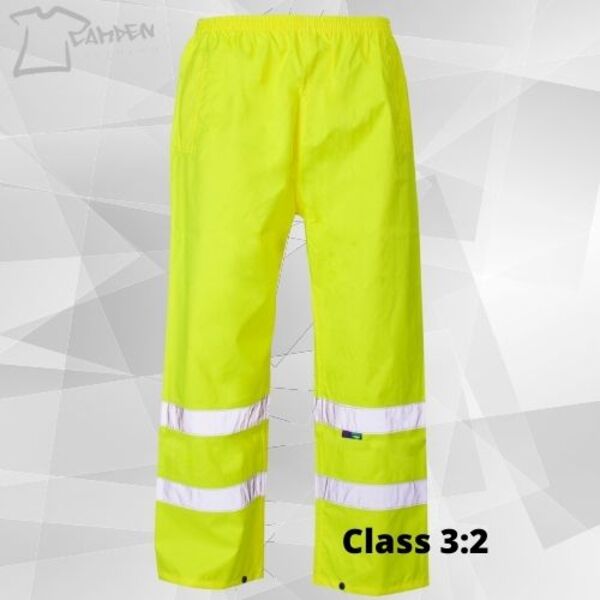 HV Overtrousers 300D oxford PU Yellow Ankle band Thumbnail