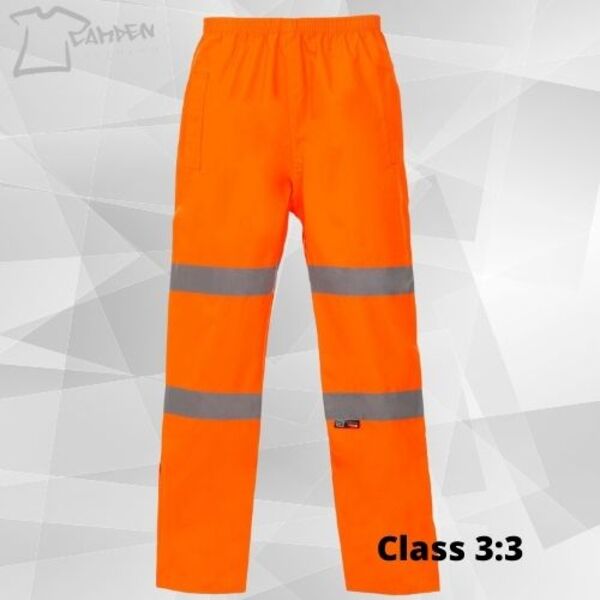 HV Breathable Trouser - Orange-300D- GORT3279  Thumbnail