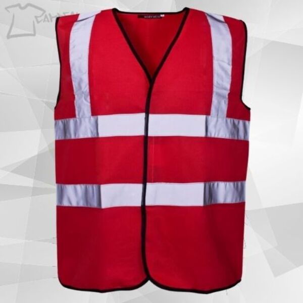 Hi-Vis Vest RED Gio 2B C2 Thumbnail