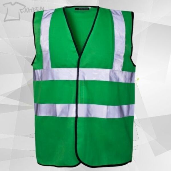 Hi-Vis Vest GREEN Gio 2B C2 Thumbnail