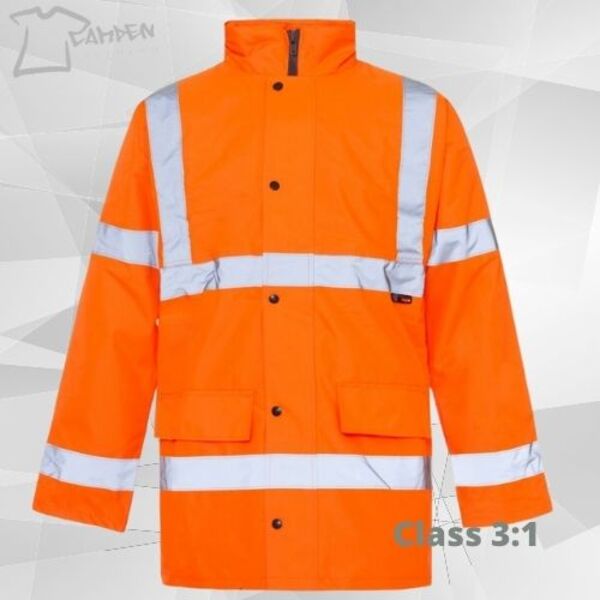Hi-Vis Jacket Orange Std Thumbnail
