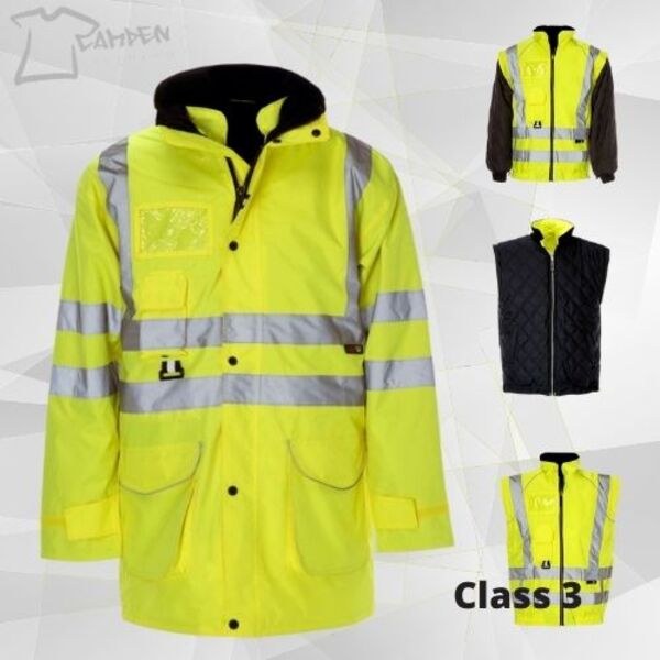 HV 7 IN 1 PARKA Yellow Thumbnail