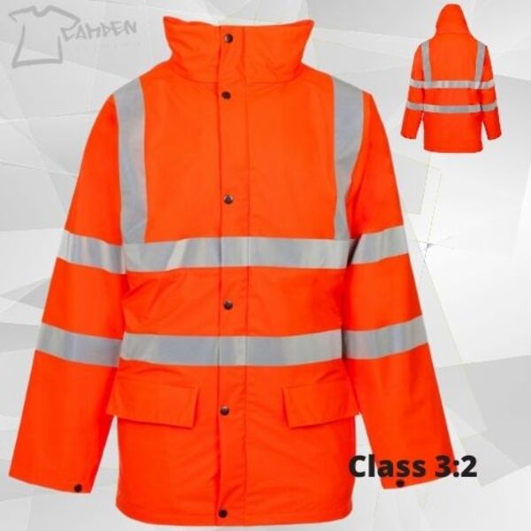 HV stormflex Parka 3M Breathable Orange GO/RT 3279 Thumbnail