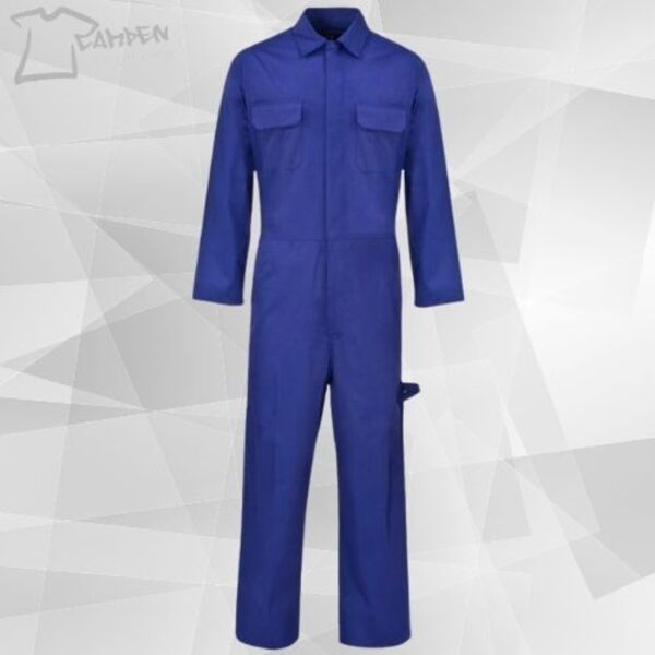 Poly Cotton Coverall Royal Blue 210gms Thumbnail