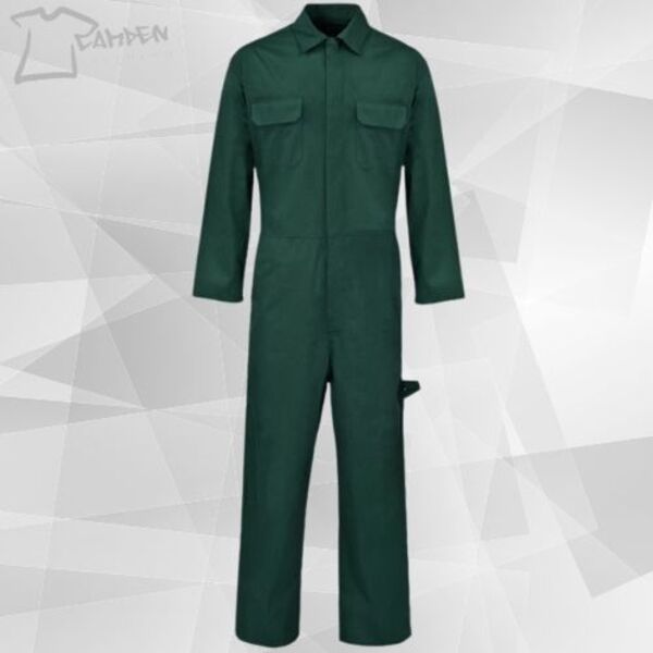 Poly Cotton Coverall  B/Green 210gms Thumbnail