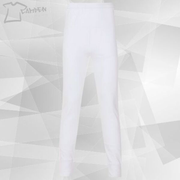 Thermal Long Johns Polycotton 170gsm White Thumbnail