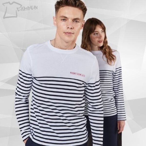Long sleeve Breton striped T Thumbnail