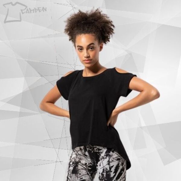 T-shirt with drop detail Thumbnail