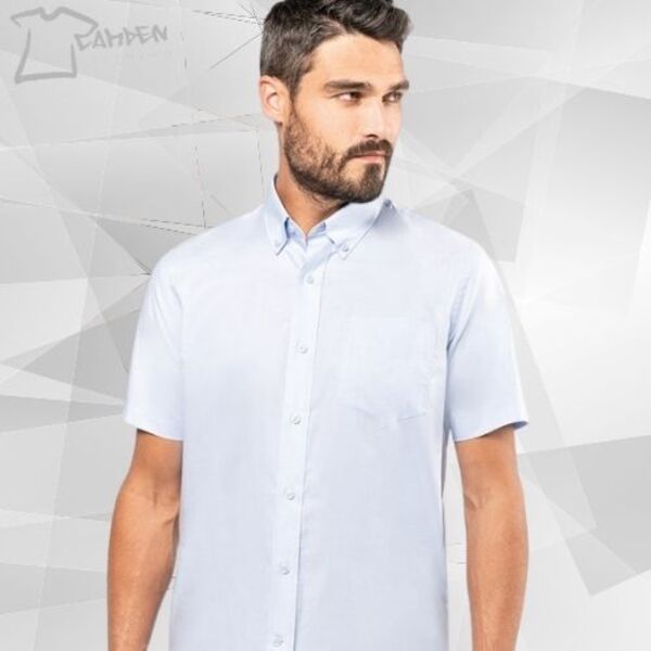 Men's short-sleeved Oxford shirt Thumbnail