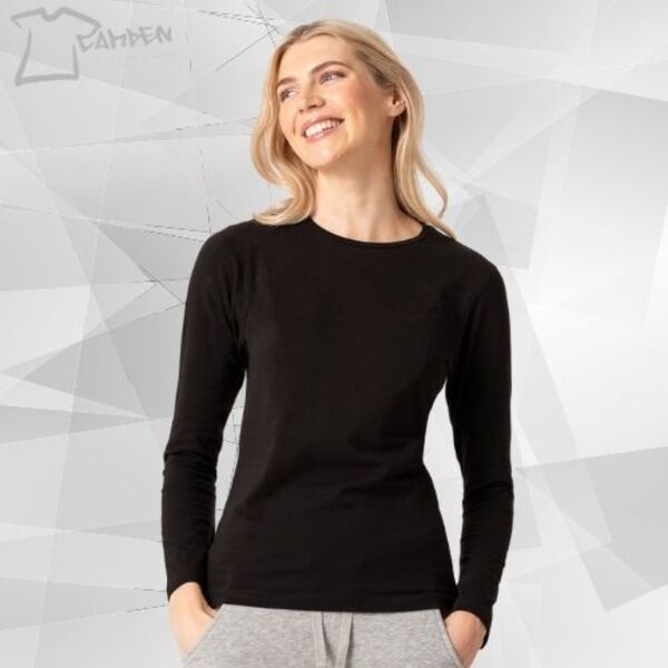 Women's feel good long sleeved stretch t-shirt Thumbnail