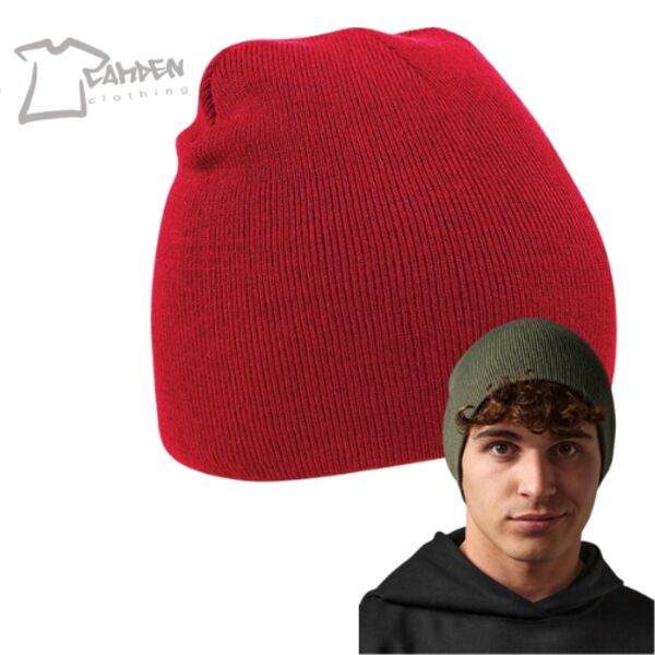 Two-tone pull-on beanie Thumbnail
