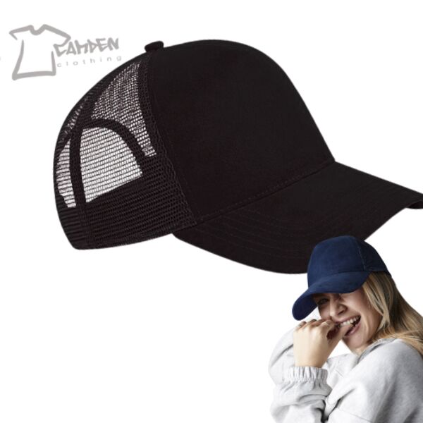 Suede snapback trucker Thumbnail