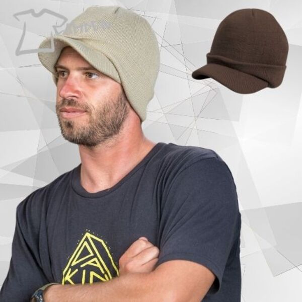 Esco army knitted hat Thumbnail