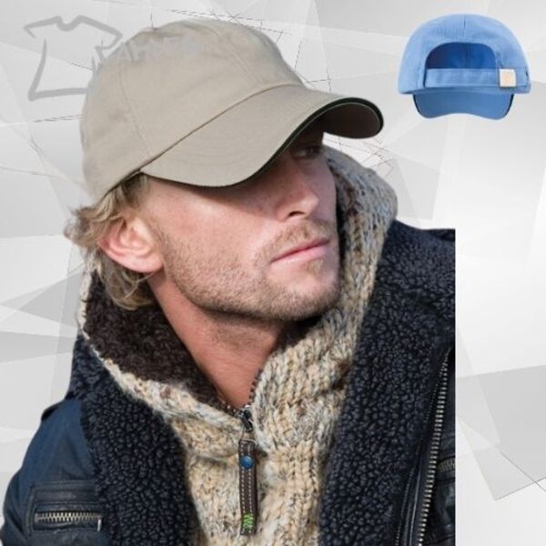 Heavy cotton drill pro-style with sandwich peak Thumbnail