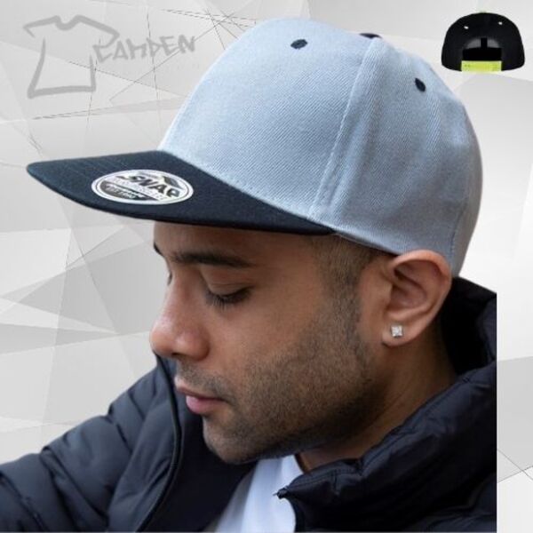 Bronx original flat peak snapback dual colour cap Thumbnail