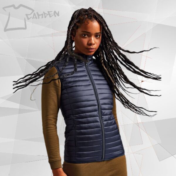 Women's tribe fineline padded gilet Thumbnail