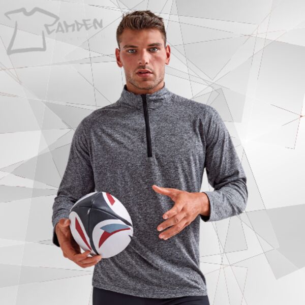 TriDri® long sleeve performance ¼ zip Thumbnail