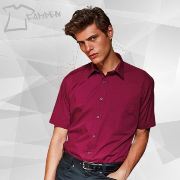Short sleeve poplin shirt Thumbnail