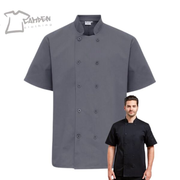 Short sleeve chef’s jacket Thumbnail