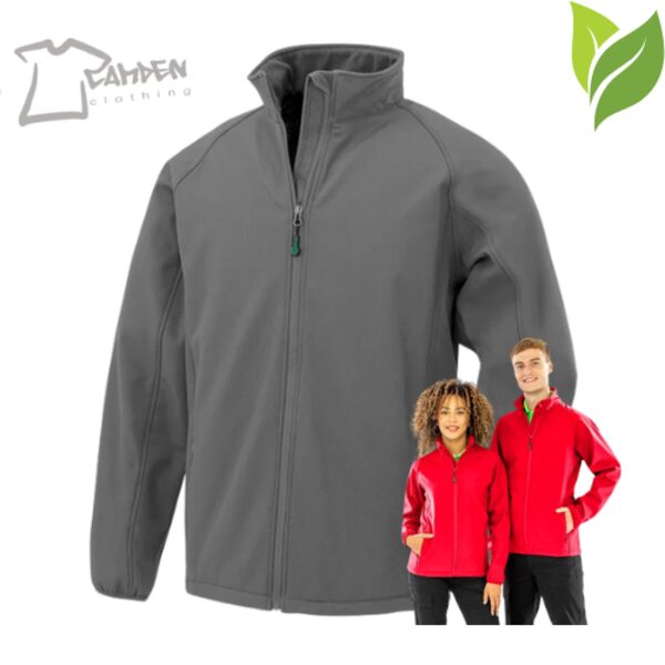Men's recycled 2-layer printable softshell jacket Thumbnail