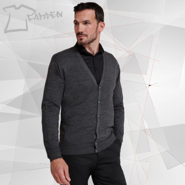 V-button cardigan Thumbnail