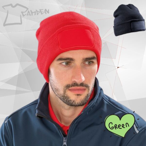 Recycled ThinsulateTM printers beanie Thumbnail